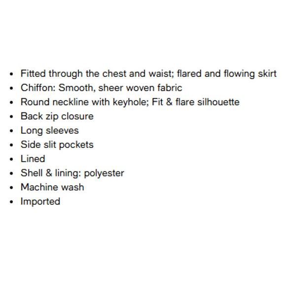 Jessica Howard NEW Wine-Colored Paisley Keyhole Fit & Flare Dress Women 20W Plus - Picture 4 of 14